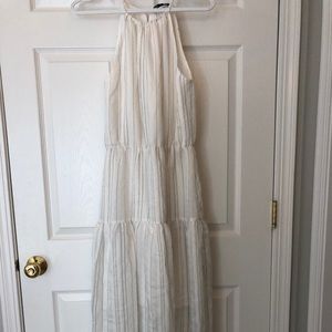 Long White Tahari Dress